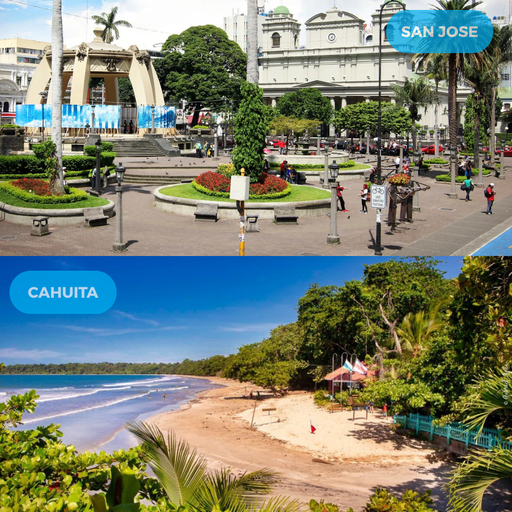 Private Transfer Service – San José ⇄ Cahuita Limón || The base rate applies for 1–5 passengers
